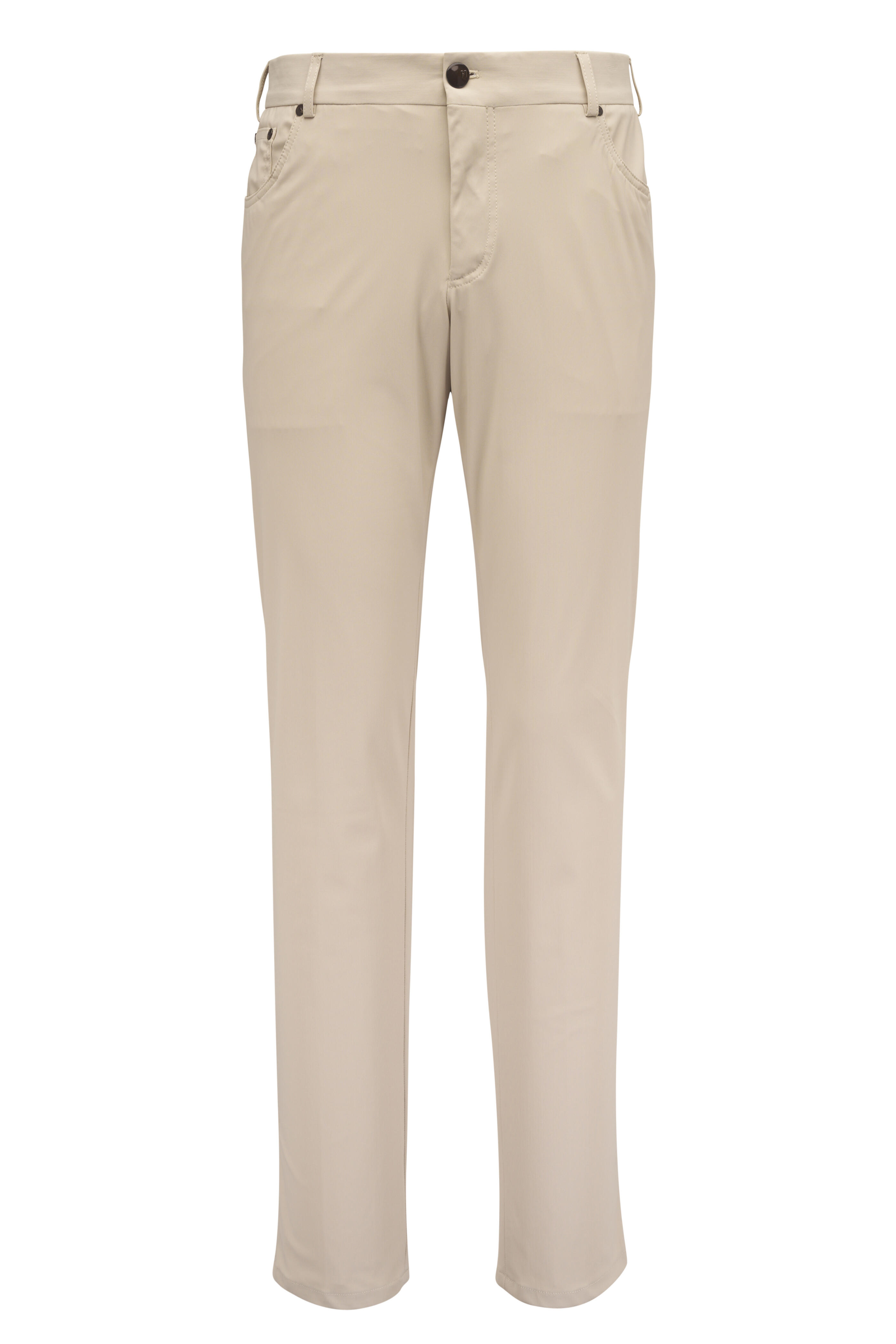 PT Torino - Traveller Sand Stretch Jersey Five Pocket Pant