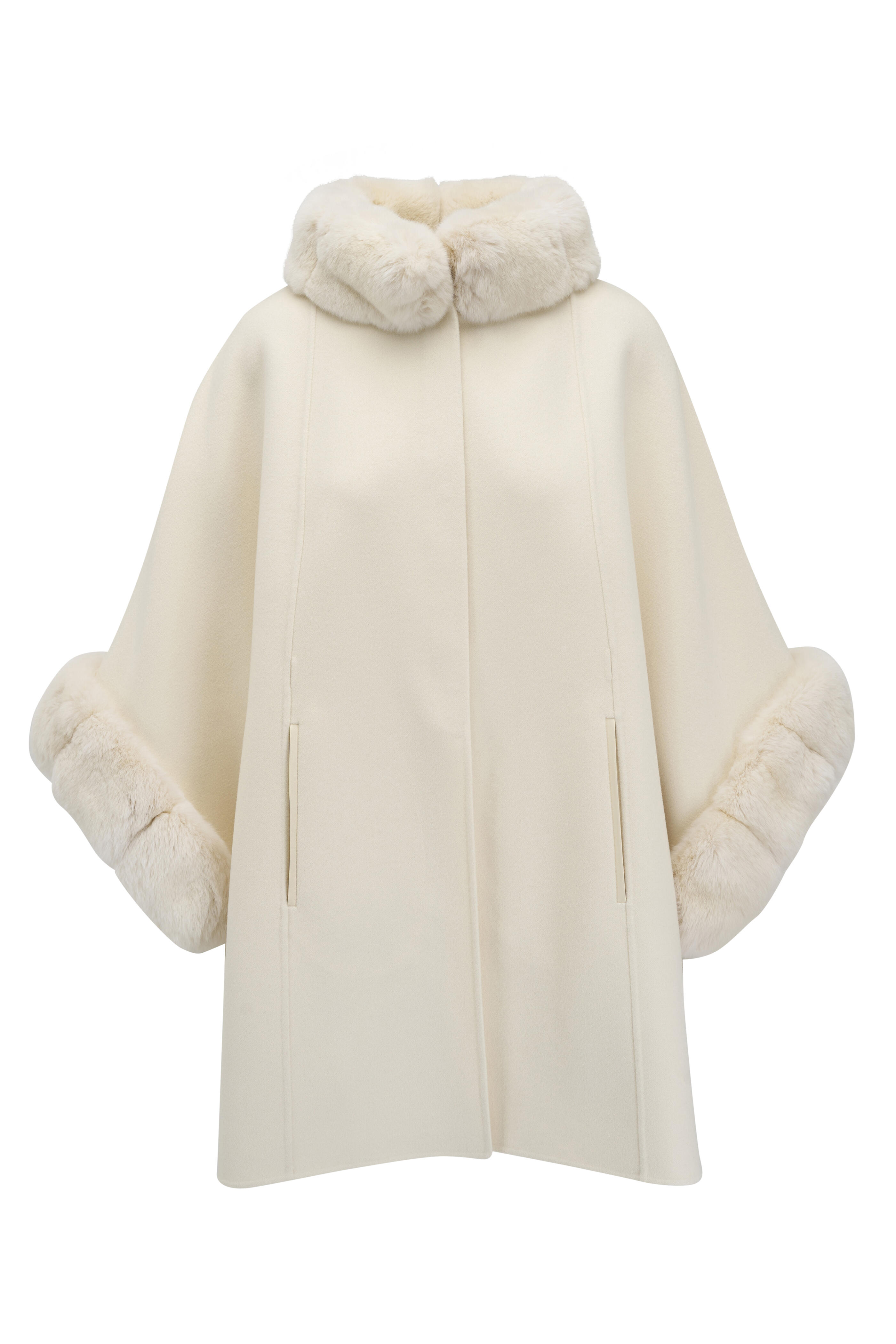 Loro Piana - Salzburg Beige Chinchilla Cape | Mitchell Stores