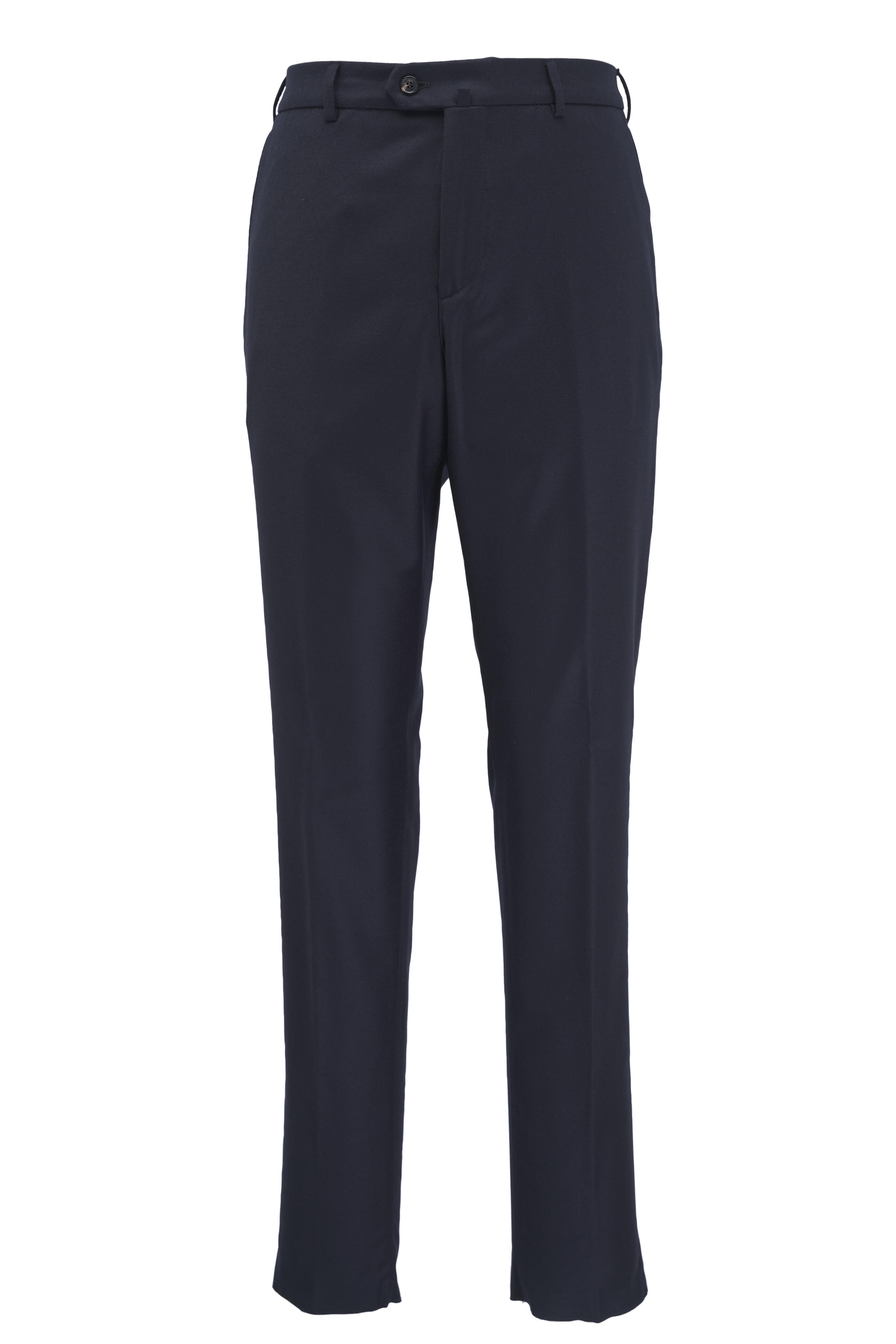 パンツ LORO PIANA PANTS BLUE Pantaflat slim-leg pants in blue - Loro Piana | Mytheresa