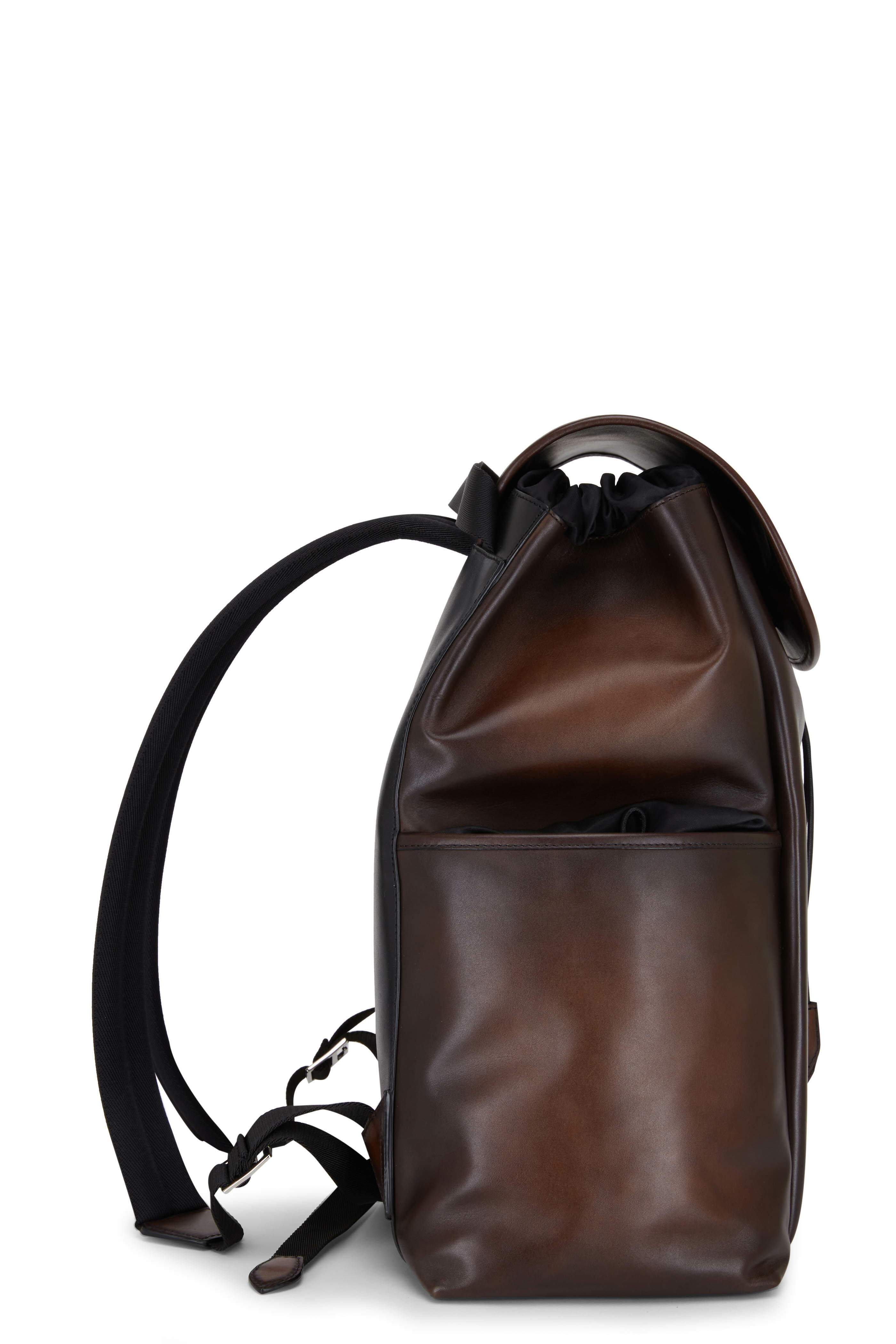 with time Perpetual Geology Berluti - Hiker M15 Scritto Leather Backpack | Mitchell Stores