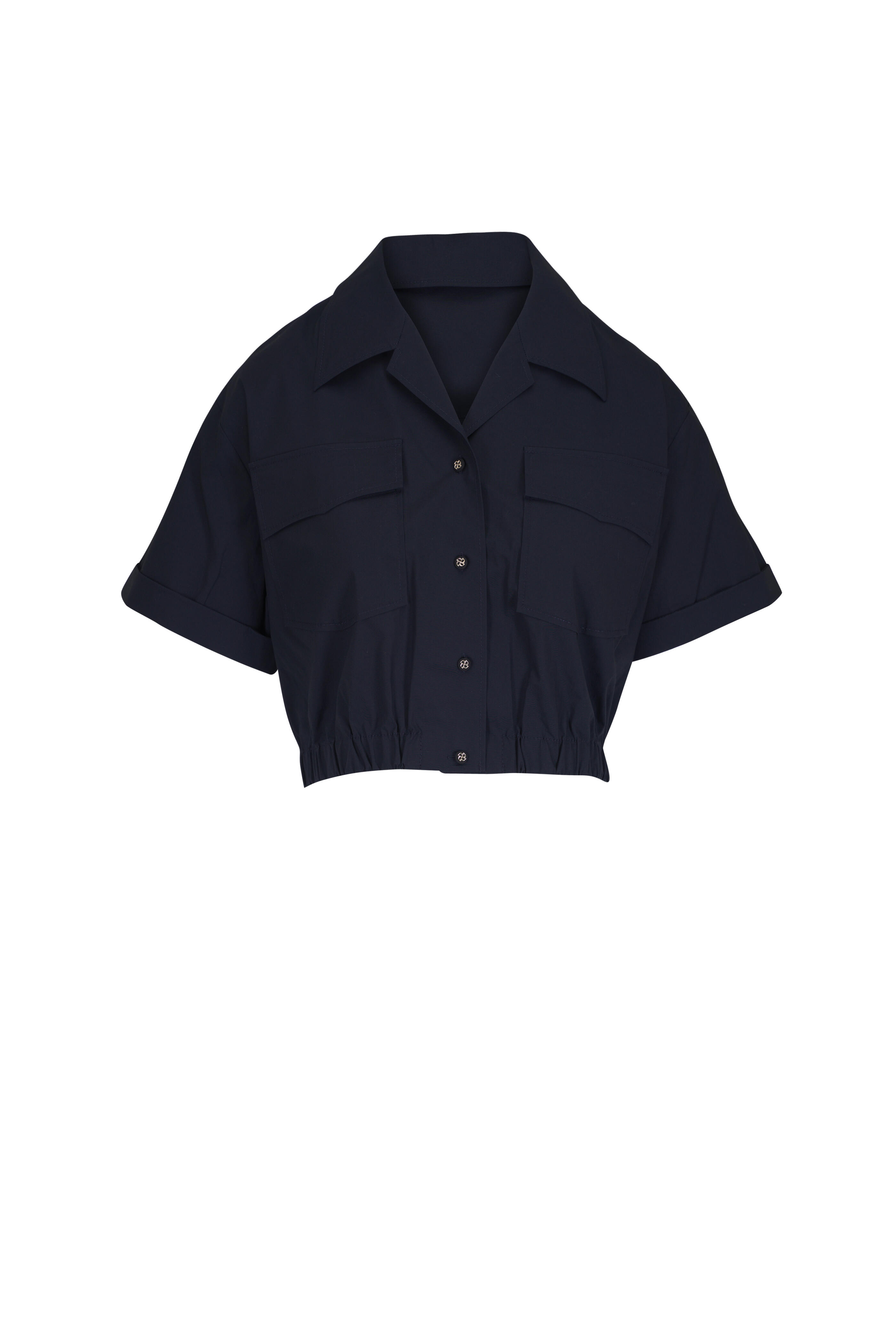 Dorothee Schumacher - Poplin Power Dark Navy Blouse
