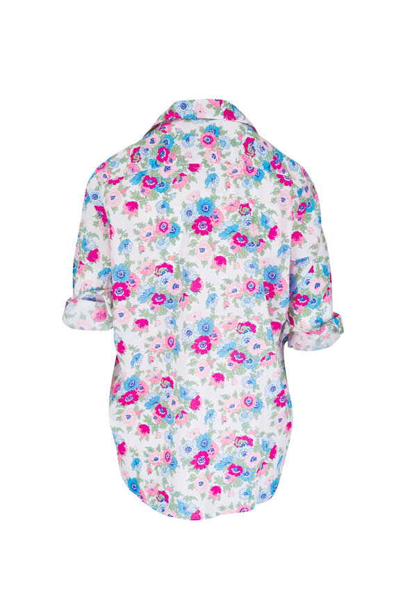 Frank & Eileen Eileen Floral Print Relaxed Button-Up Shirt - view 3