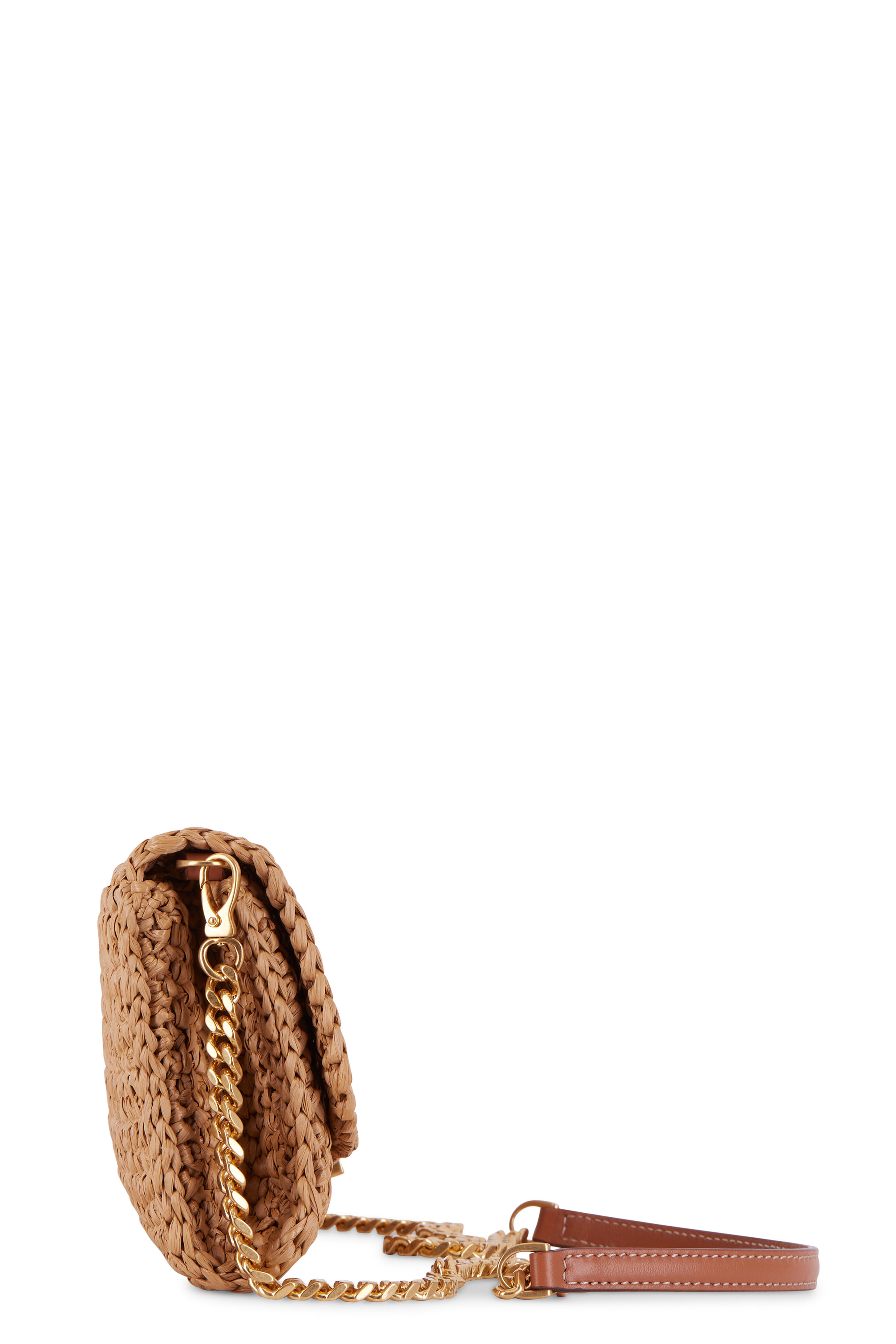 Shoulder Bag Strap - Tan - The Raffia Connection