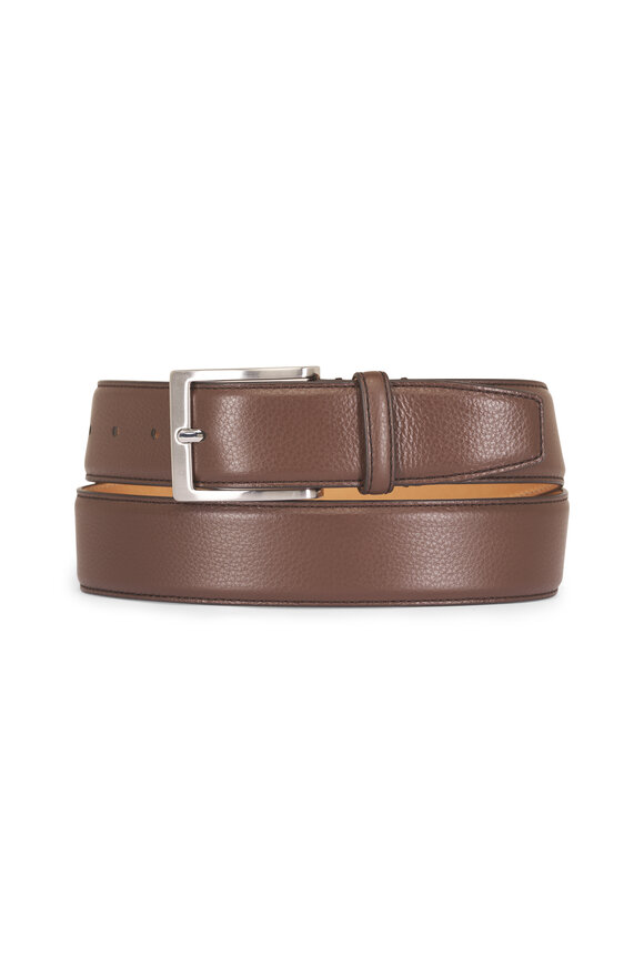 To Boot New York Brown Leather Belt - view 1