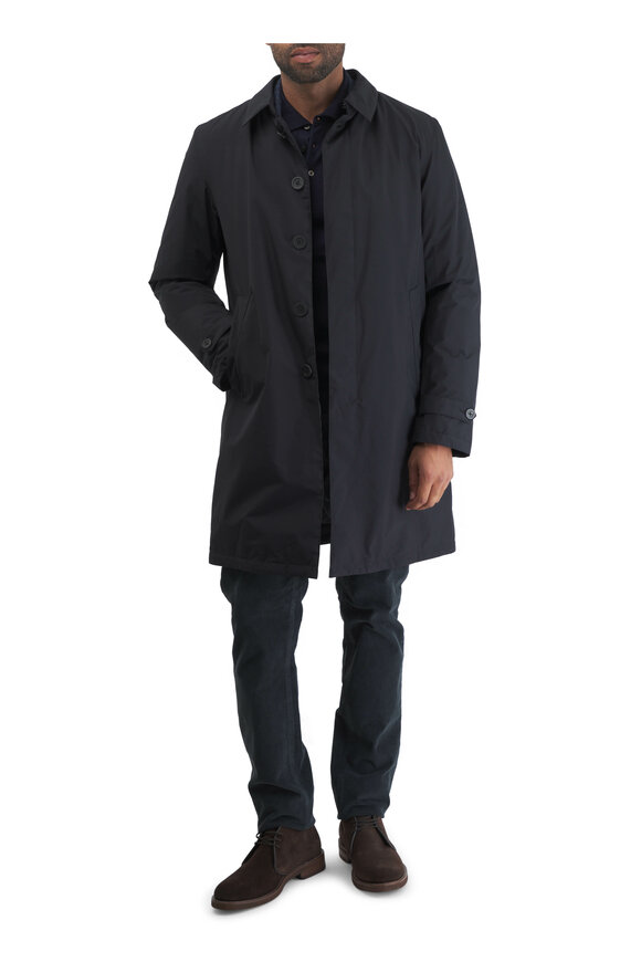 Herno - Laminar Black Gore-Tex Trench 