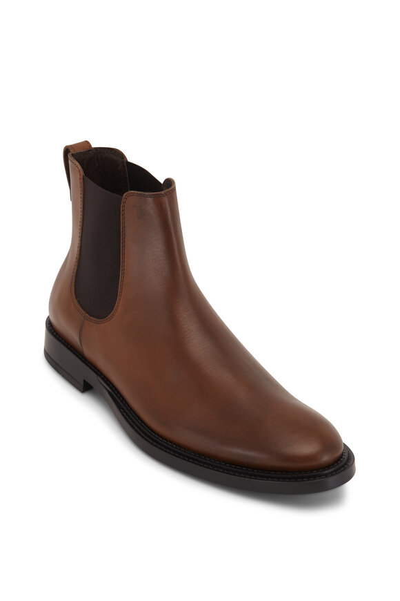 Tod's - Cacao Leather Chelsea Boot