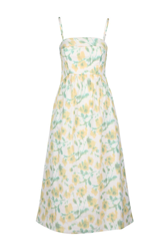 Tanya Taylor Butter Multi Gigi Dress