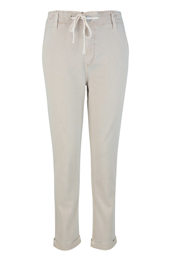 Paige - Christy Vintage Warm Sand Drawstring Cuffed Pant