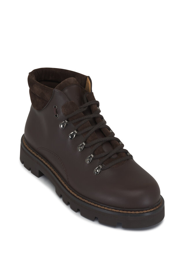 Brunello Cucinelli - Cocoa Leather Chelsea Boot | Mitchell