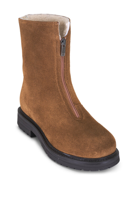 La Canadienne Heroic Toast Suede Zip Boot - view 1