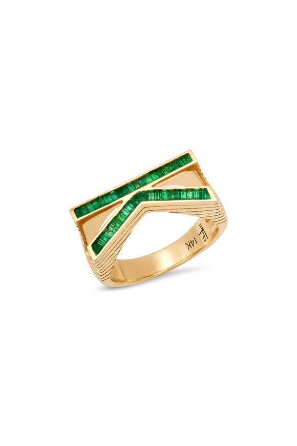 Spinelli Kilcollin - 18K Yellow Gold Five Link Vela Ring