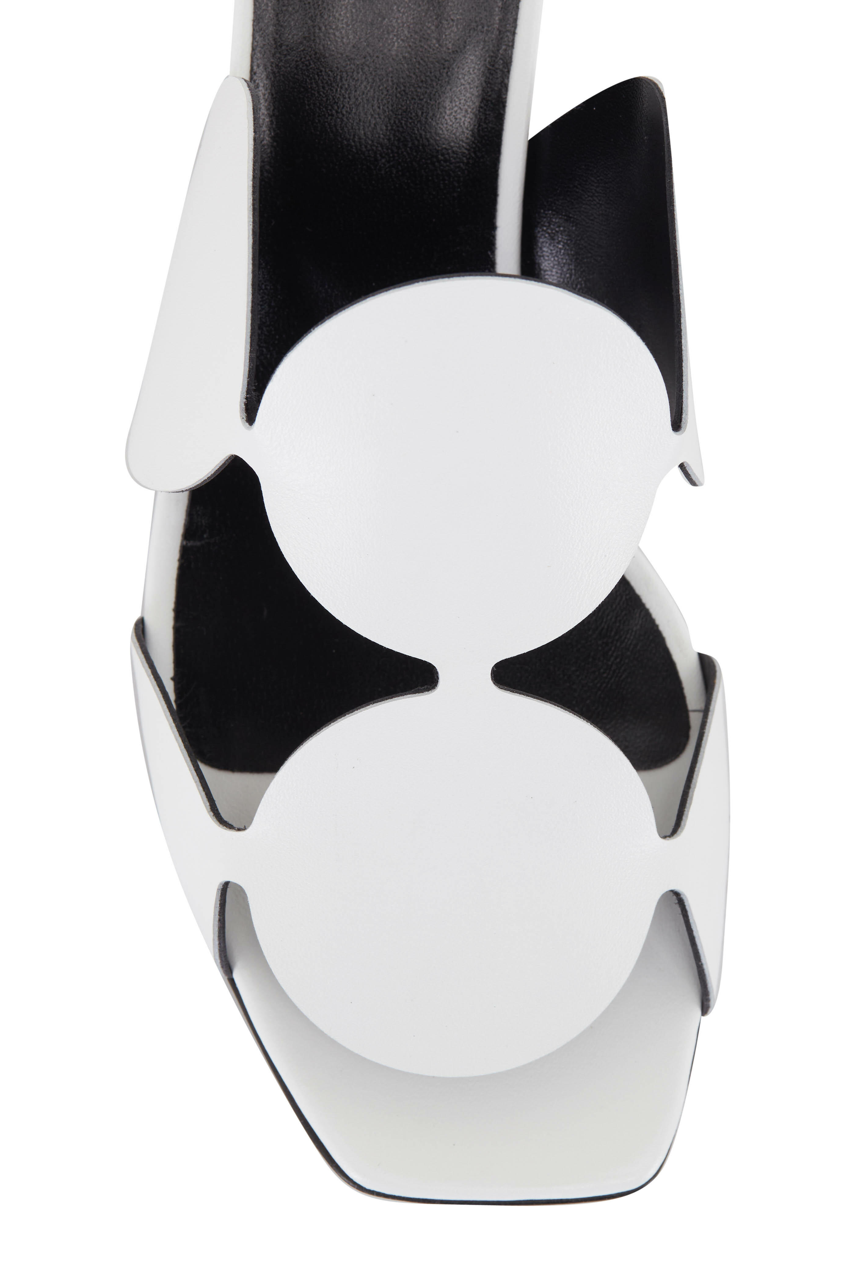 関税送料込Pierre Hardy Leather Mules Pierre Hardy Bulles Circular Applique Leather Mules | Saks