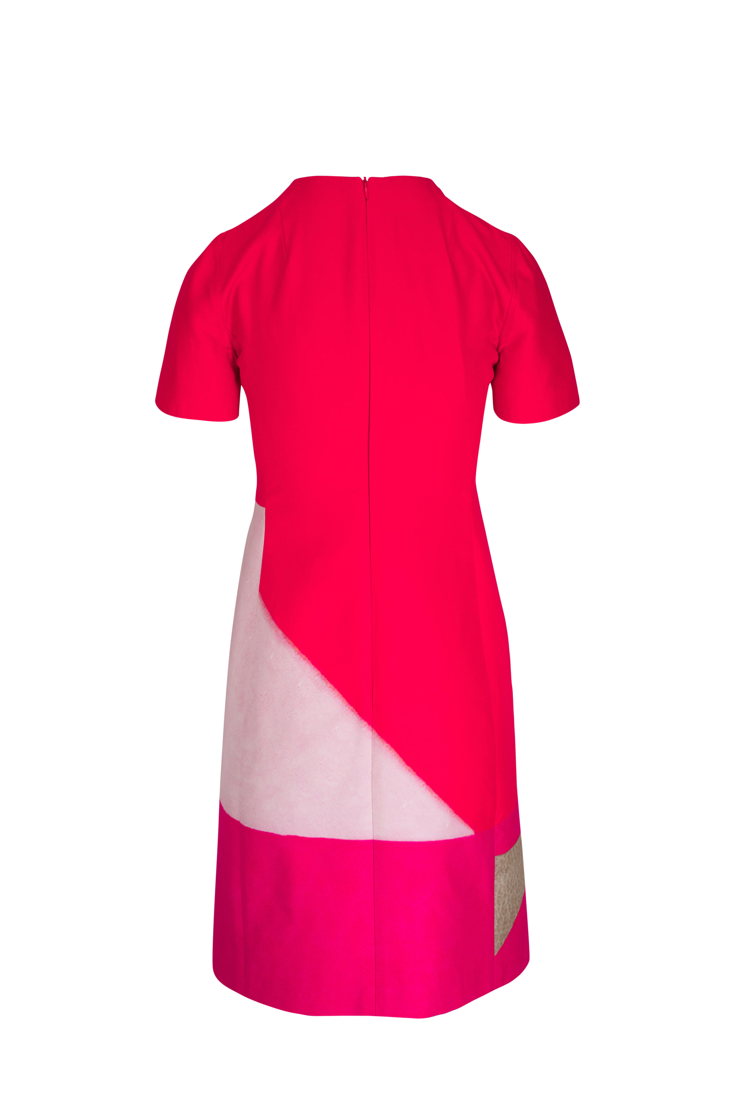 【新品未使用】AKRIS アクリス　デザインカットソー Akris - Spectra Print Cotton & Silk Double Face Dress