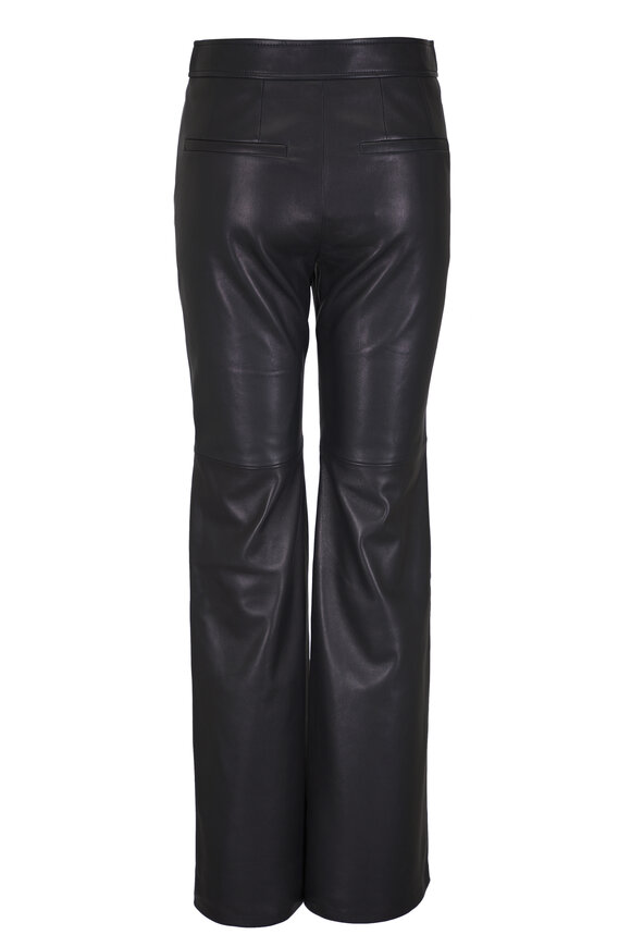 Dorothee Schumacher - Sleek Statement Black Leather Pant