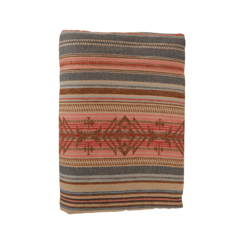 Faherty Brand Multicolor Sherpa Blanket Mitchell Stores