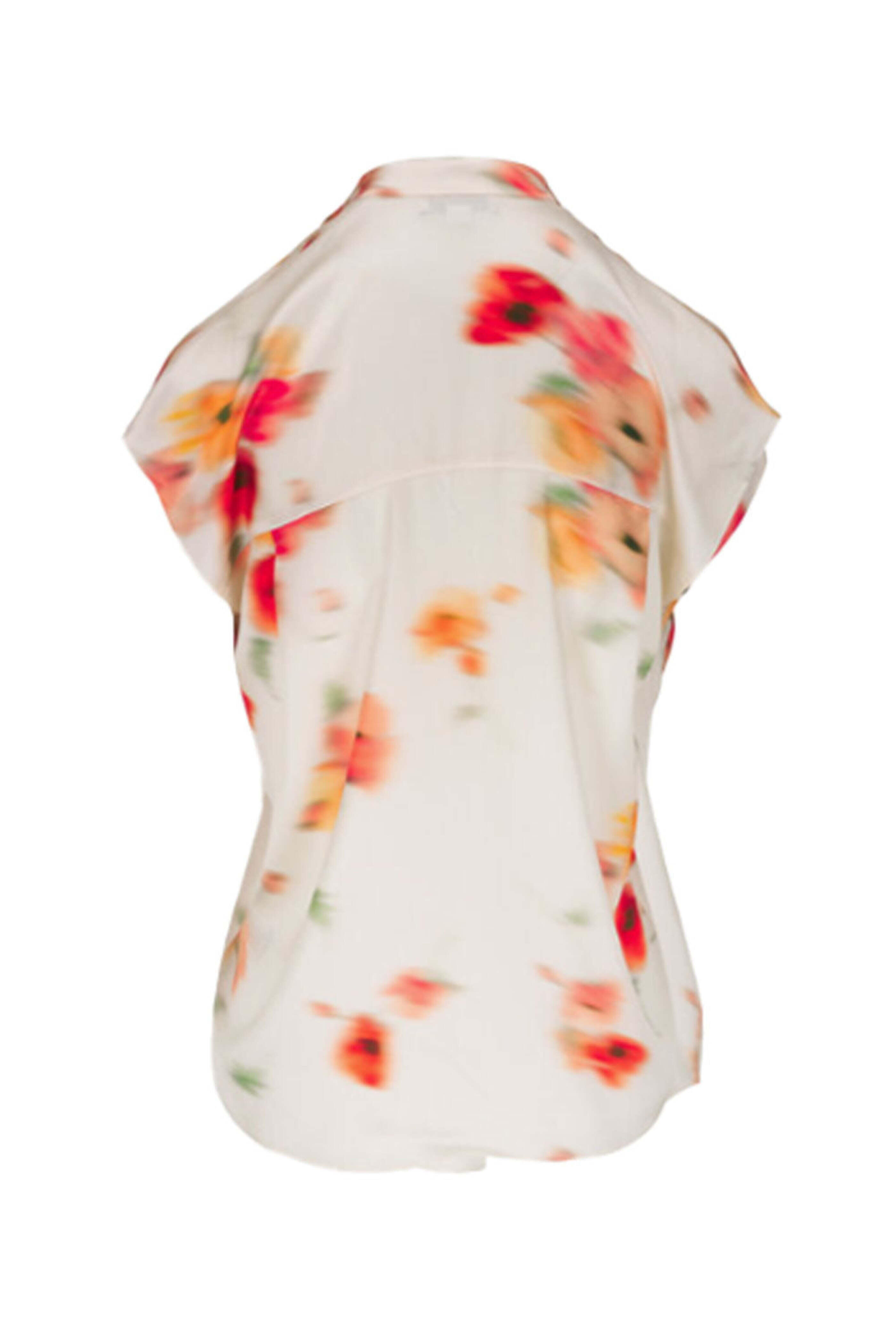 Vince - Cream Dust Blur Band Collar Popover