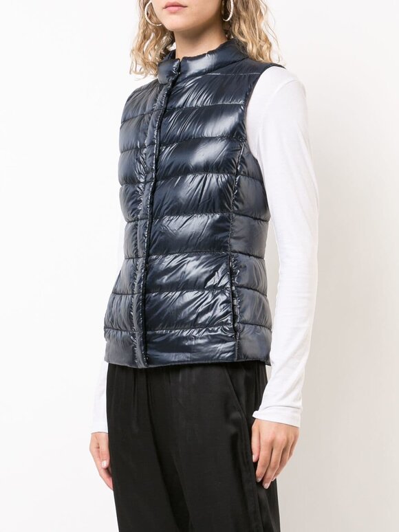 Herno - Navy Basic Puffer Vest