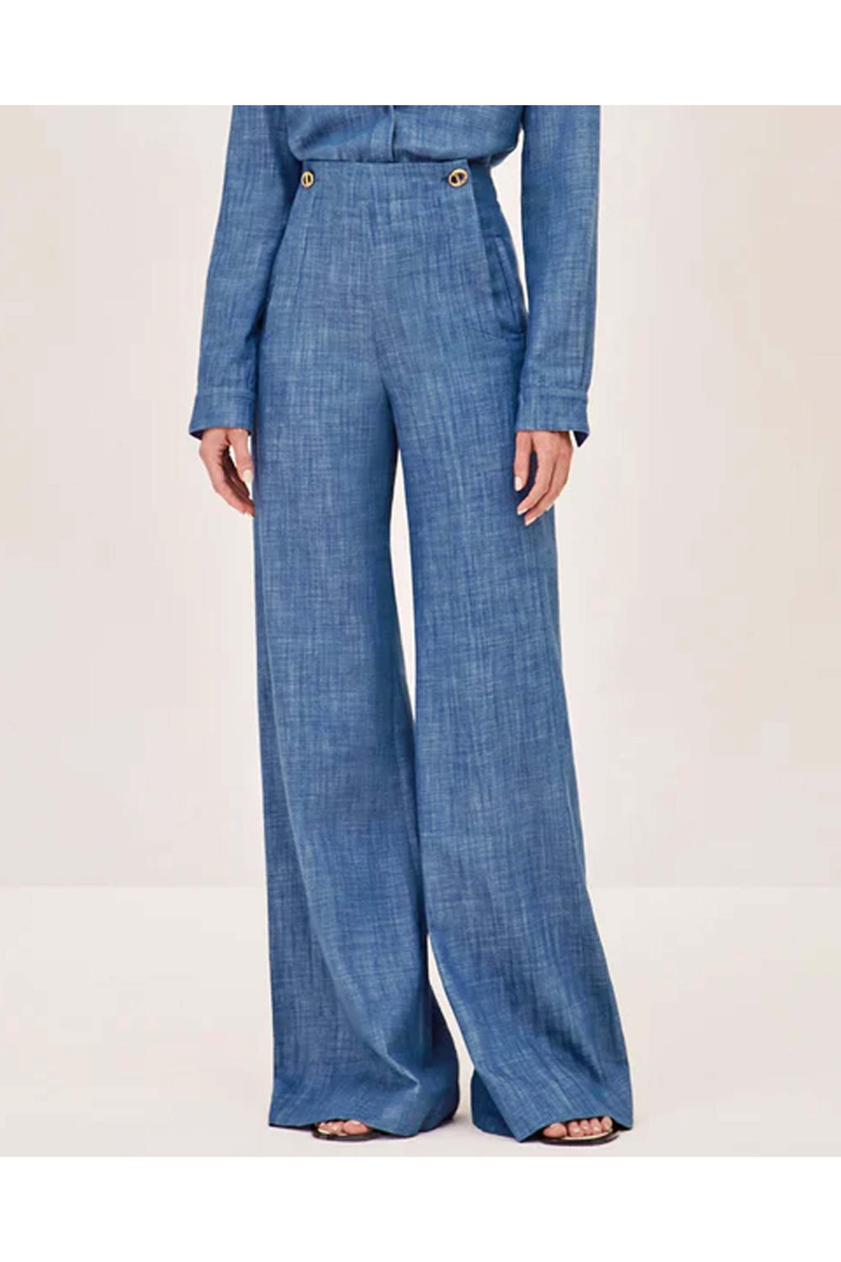 Alexis - Chambray Neale Pant