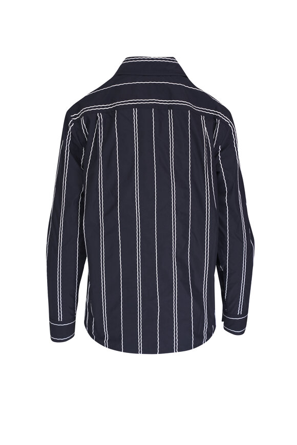 3.1 Phillip Lim - Navy Stripe Button Down Shirt