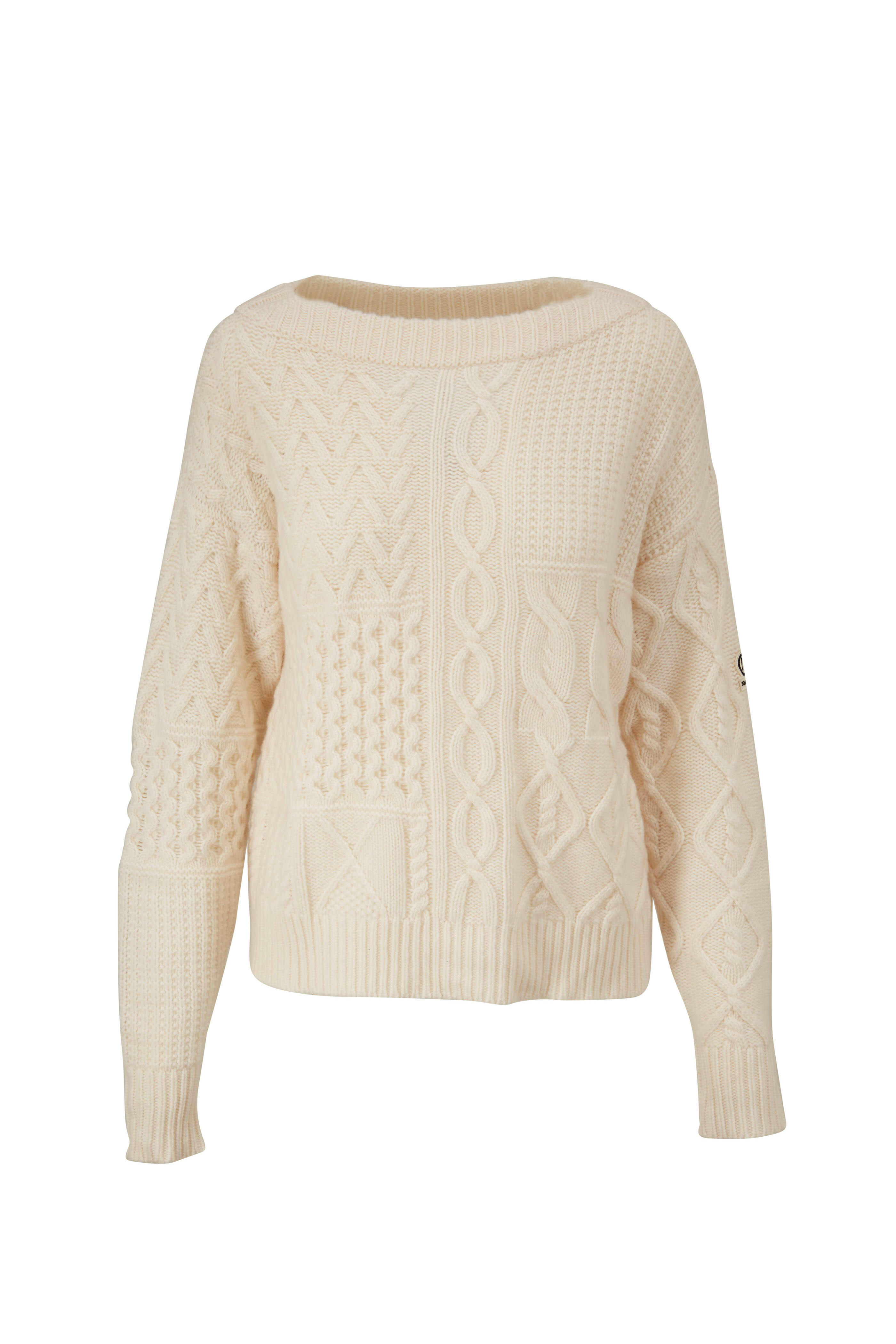 Bogner - Khira Off-White Cable Knit Sweater