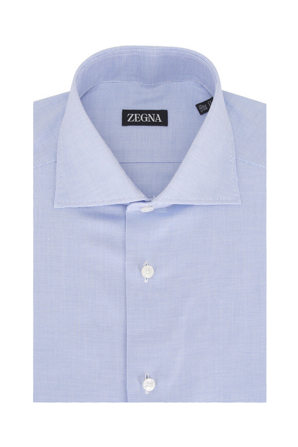 Charvet - White Poplin Dress Shirt | Mitchell Stores