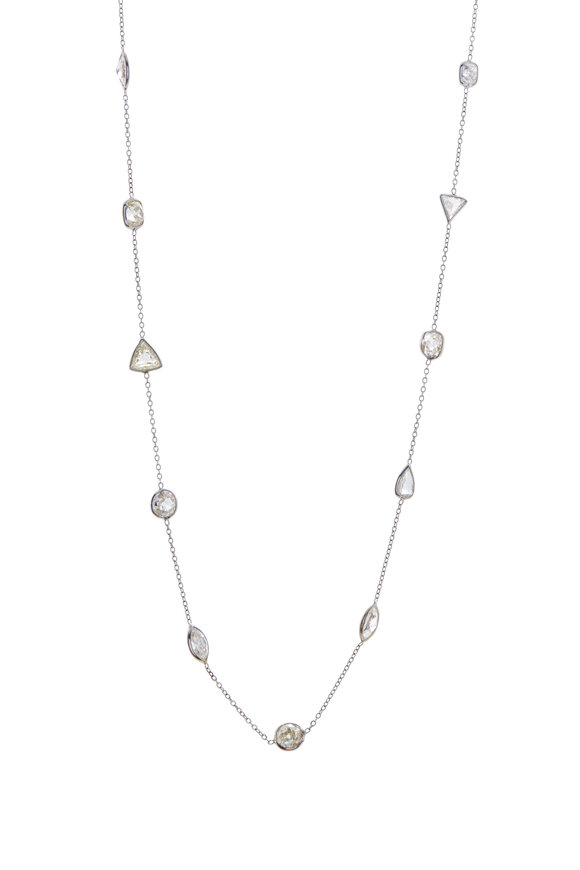 Renee Lewis Fancy Cut Diamond Necklace