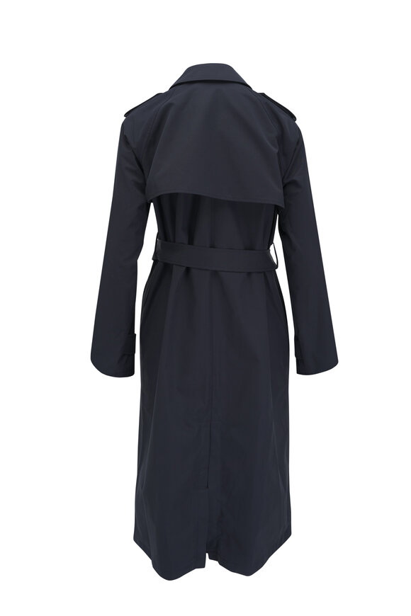 Nili Lotan - Toussaint Dark Navy Trench Coat