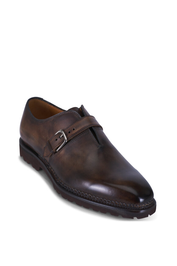 その他 TEN MOLE BROWN L John Lobb - Edward Dark Brown Leather Slip On Loafer