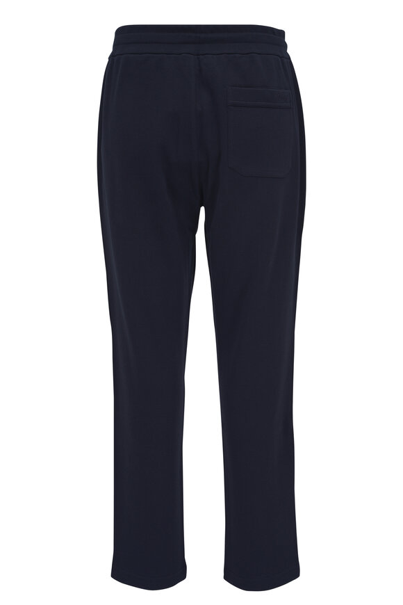 Brioni - Navy Blue Cotton Sweatpant