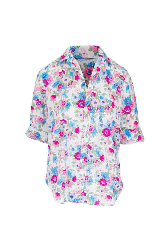 Frank & Eileen Eileen Floral Print Relaxed Button-Up Shirt - view 1