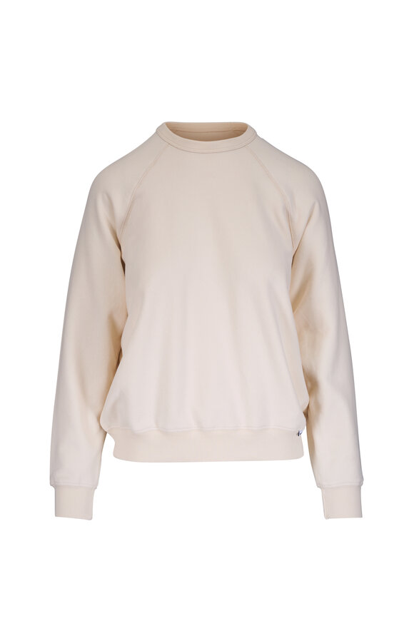 Mother The Biggie Concert Cream Sweatshirt