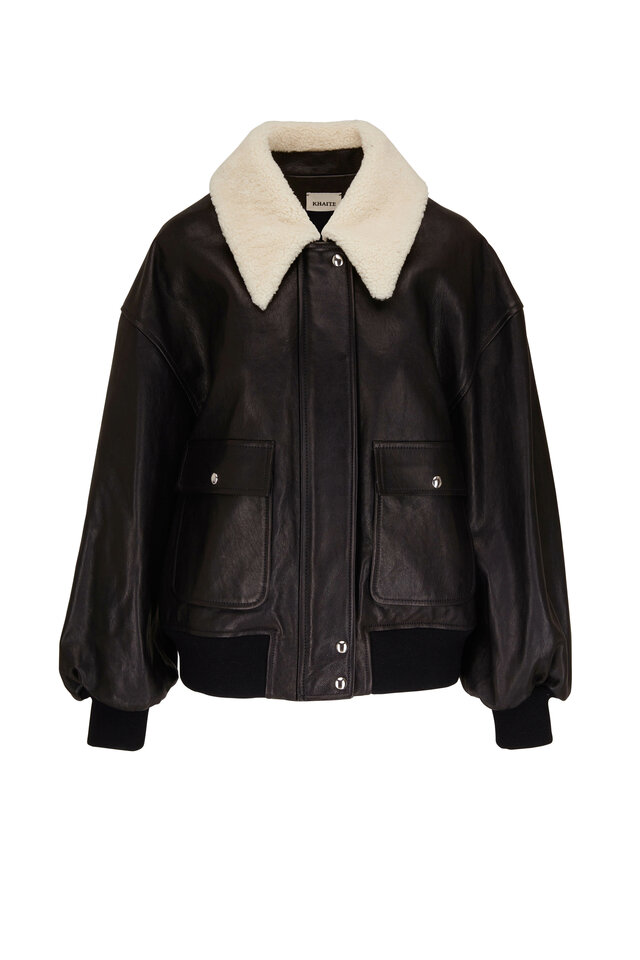 Khaite - Rizzo Bryce Studded Denim Jacket | Mitchell Stores