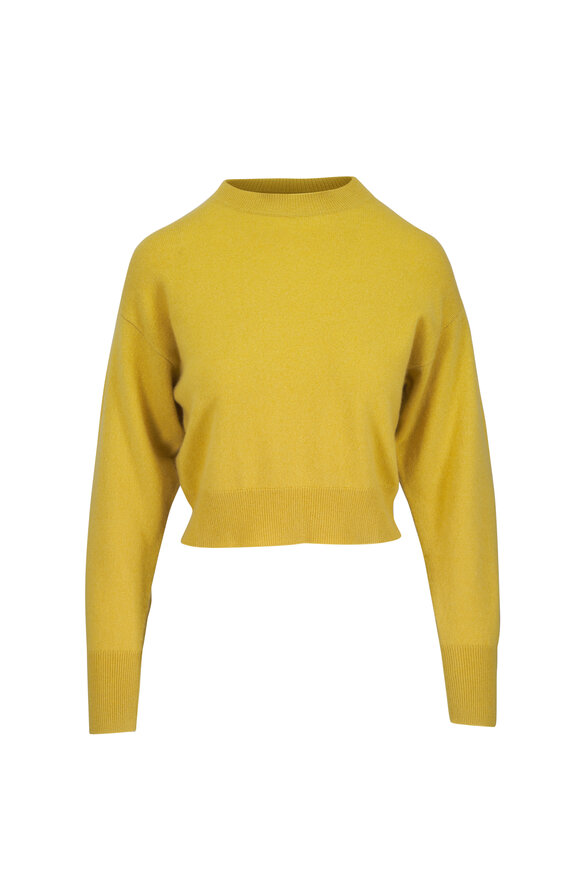 Le Kasha Menorca Yellow Cashmere Sweater