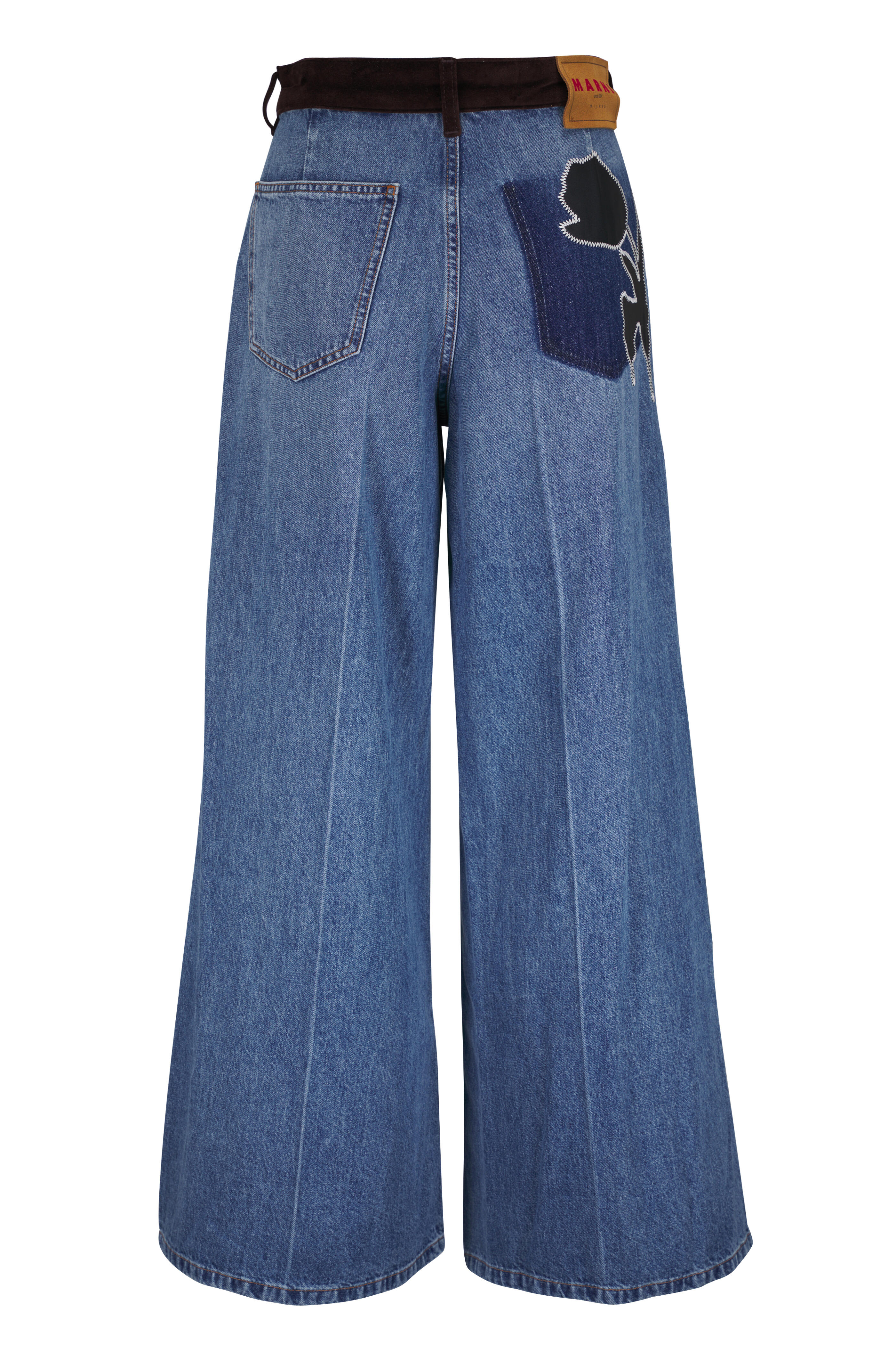 Marni - Velvet Waistband Jean