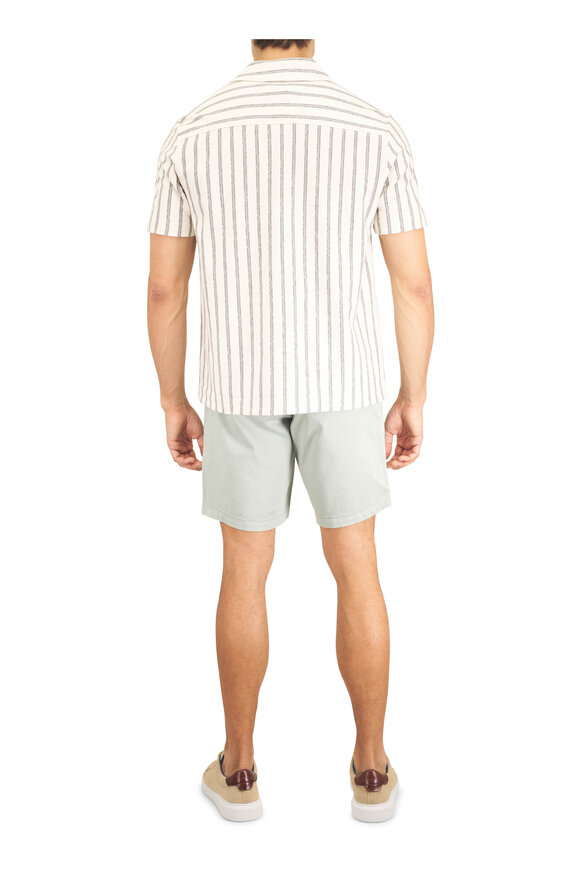 AG Faded Moss Slim Trouser Shorts - view 4