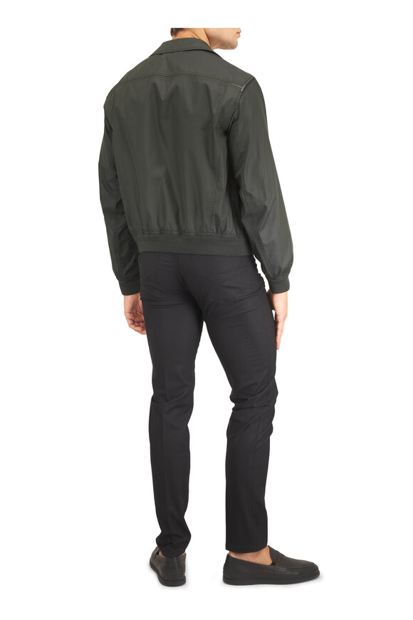 Marco Pescarolo Nerano Black Five Pocket Pant - view 6