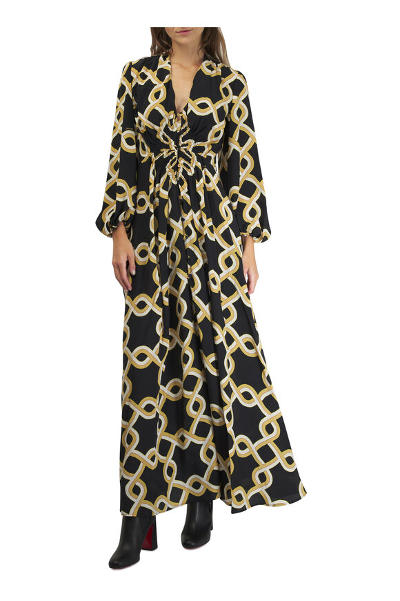 La Double J - Camerino Tackle Maxi Dress