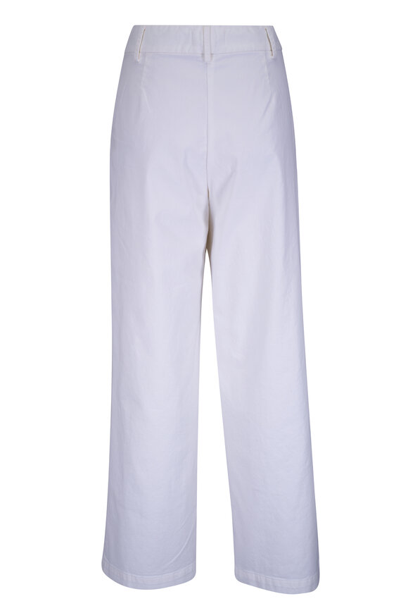 Nili Lotan Nohan White Straight Leg Pant - view 3