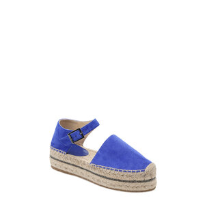 【JIMMY CHOO】Clare Wedge 130-Nap-Smoky Blue ★関税送料込み Jimmy Choo - Delfine Cobalt Blue Suede Wedge Espadrille, 50mm