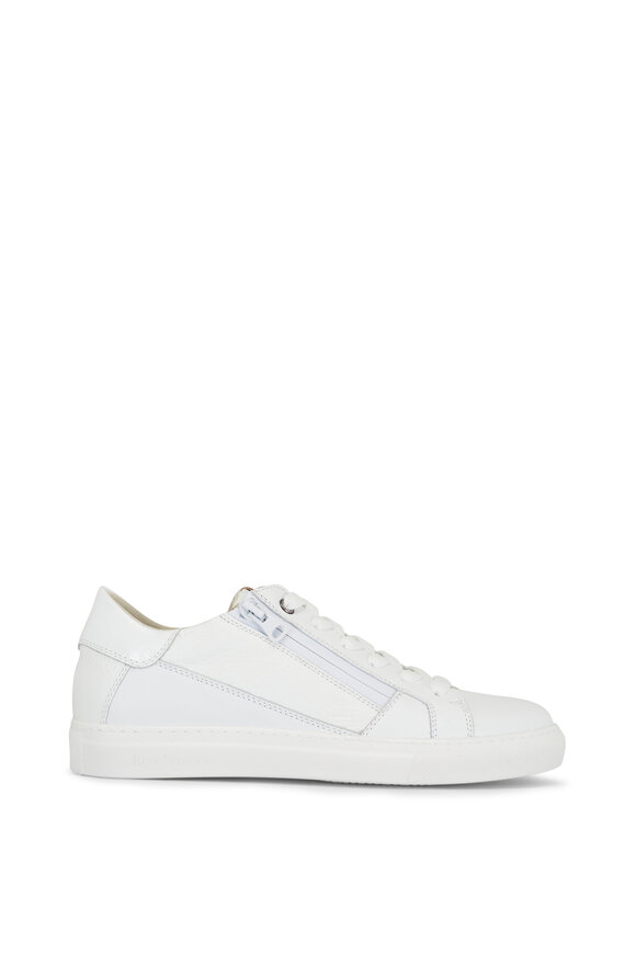 Ron White - Sabina White Side Zip Sneaker