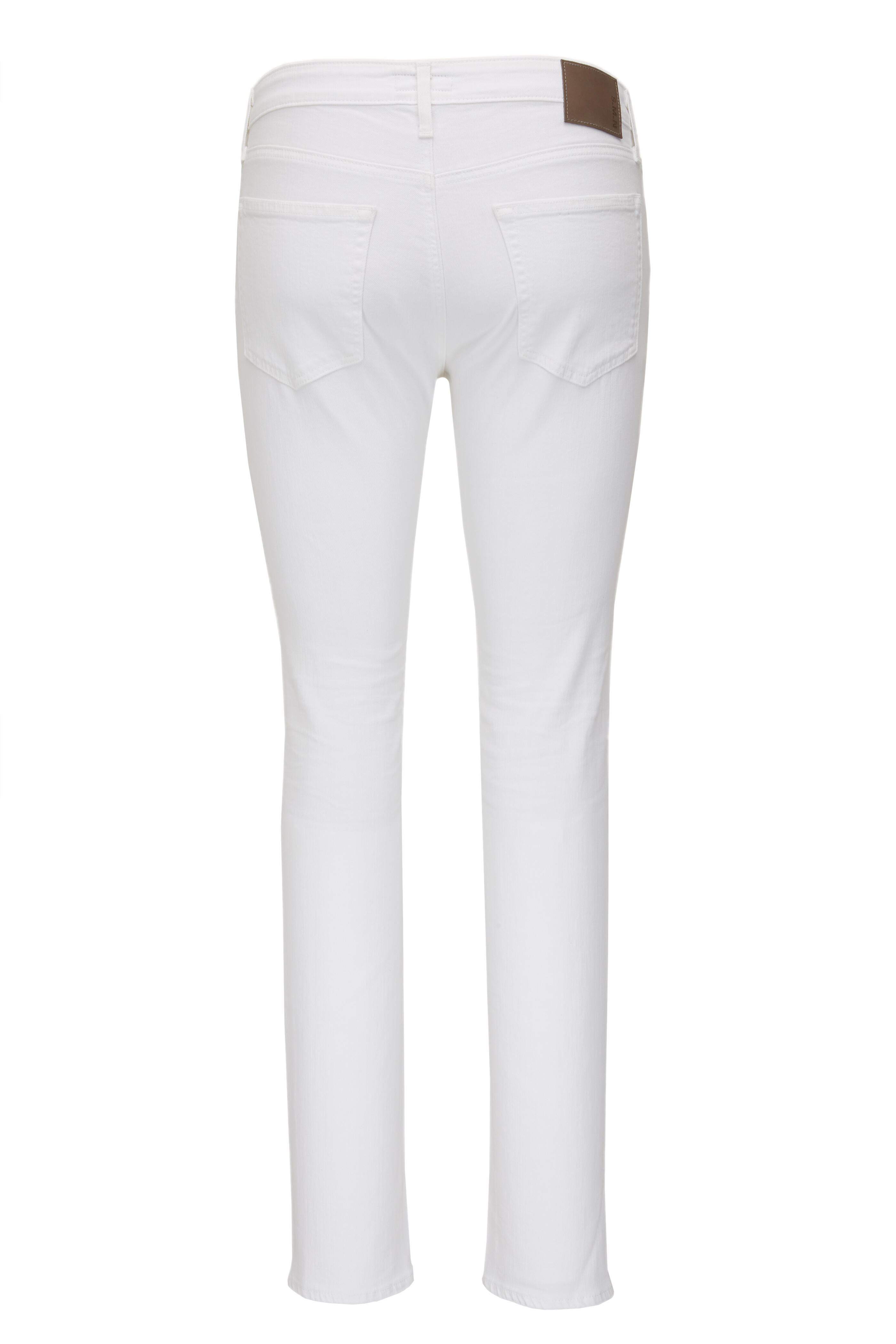 S.M.N. - The Finn White Tapered Slim Jean