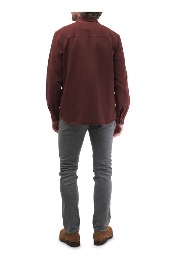 Patrick Assaraf - Slate Wool Crewneck Sweater