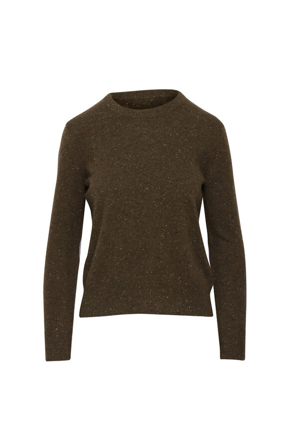 Kerri Rosenthal Army Green Patchwork Pullover