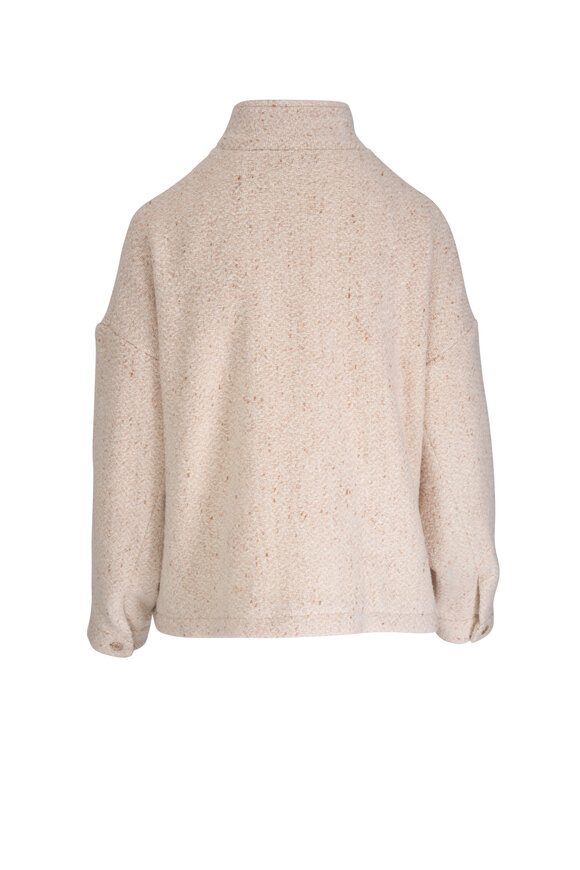 Kiton - Beige Wool, Cashmere & Silk Jacket 