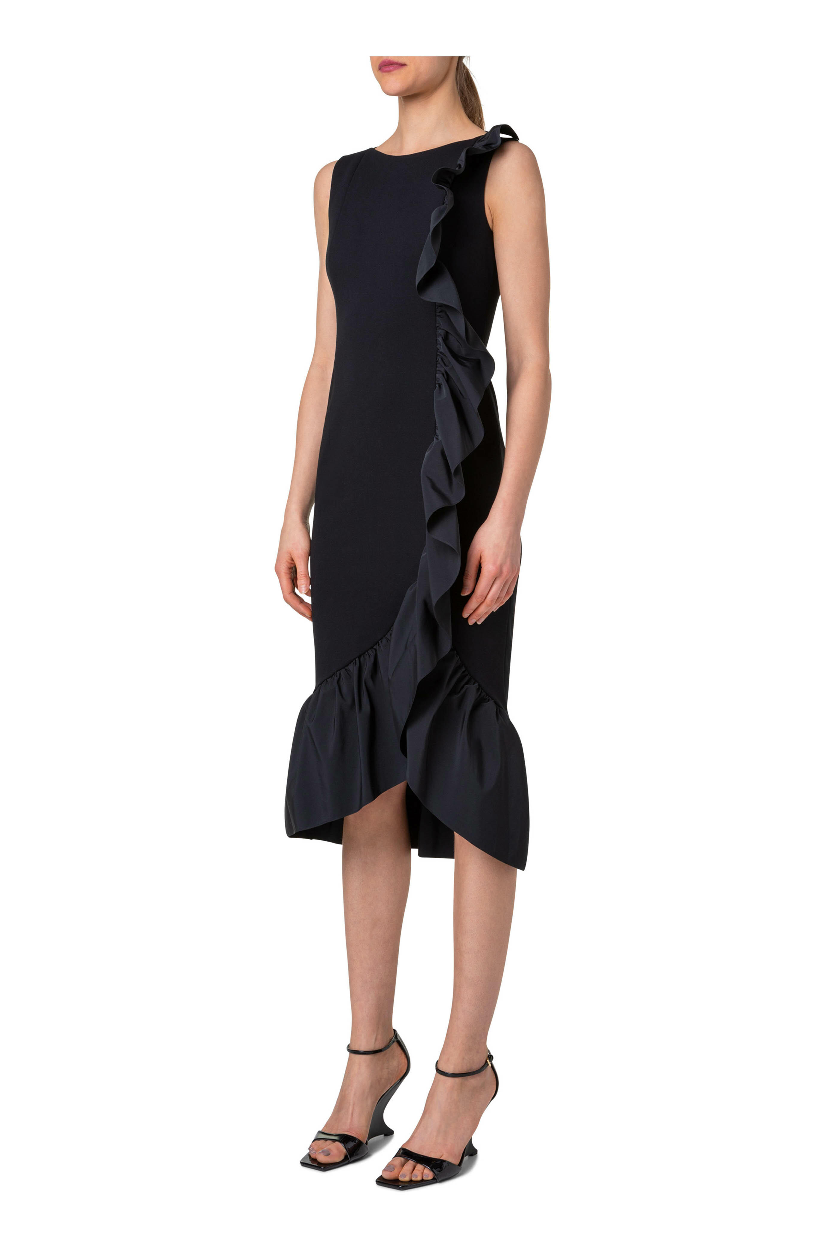 Akris punto black dress hotsell