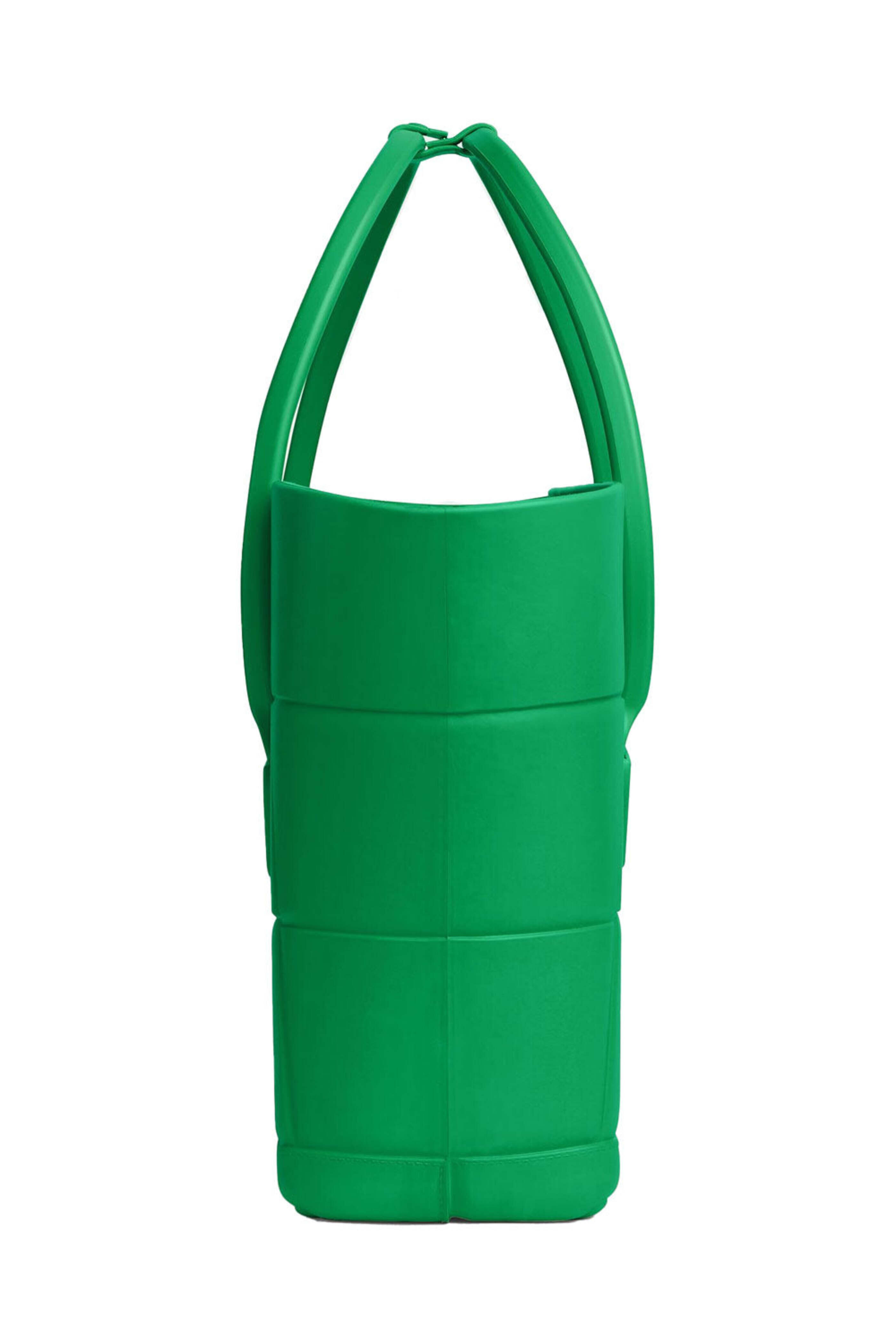 Bottega Veneta - Large Arco Rubber Tote in Grass