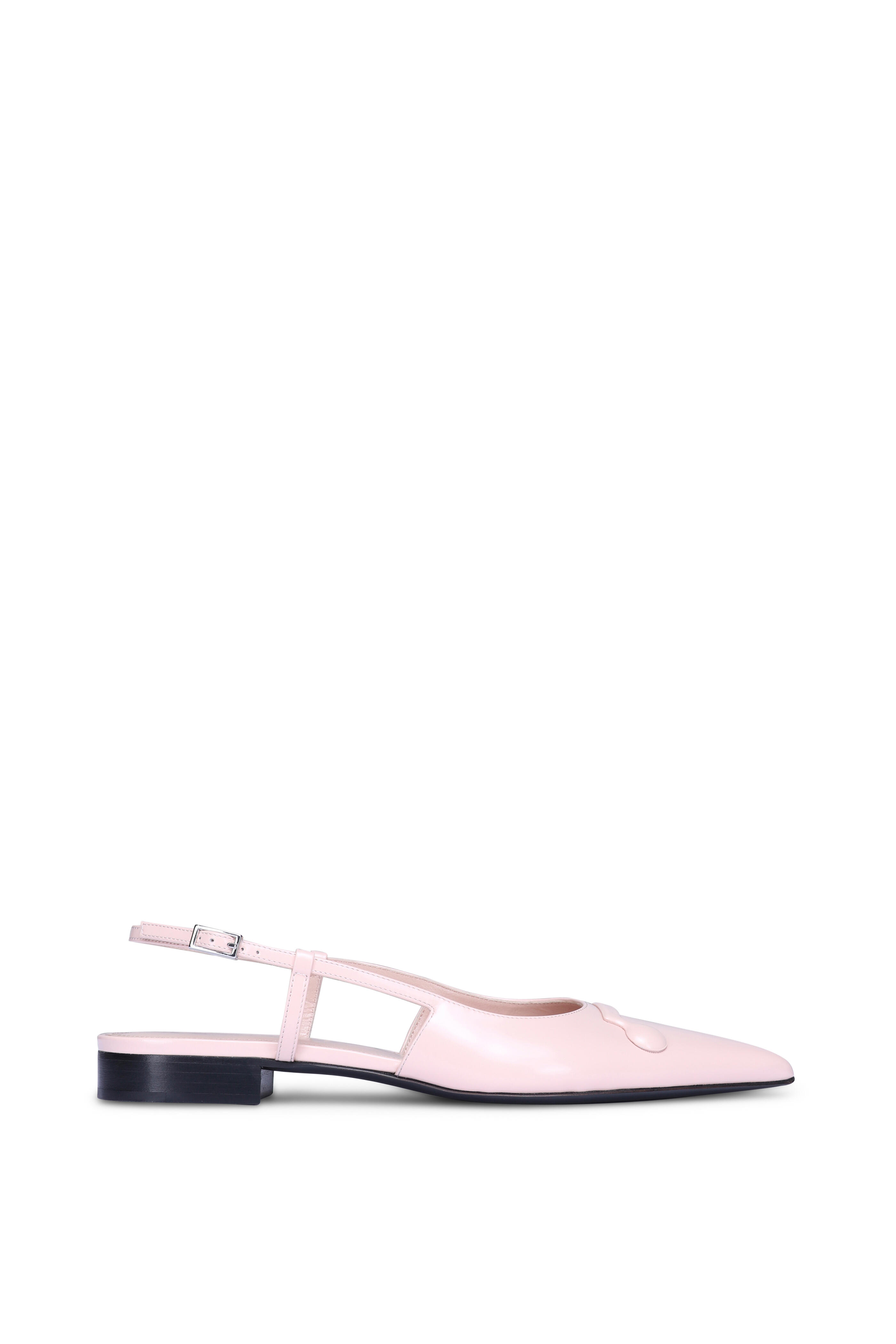 Marni - Trunkaroo Rose Powder Pointed Slingback