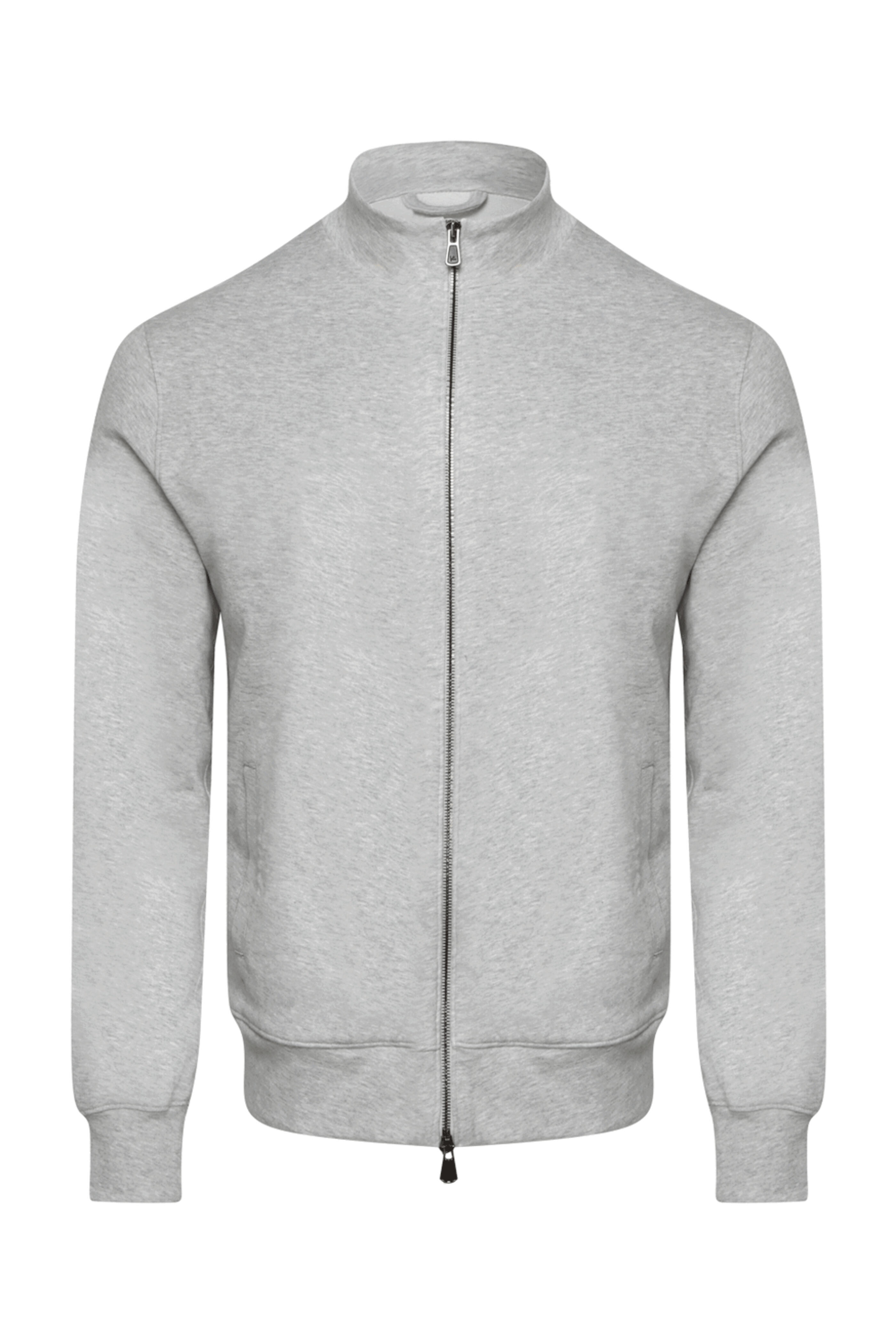 Isaia - Light Gray Full Zip Jacket