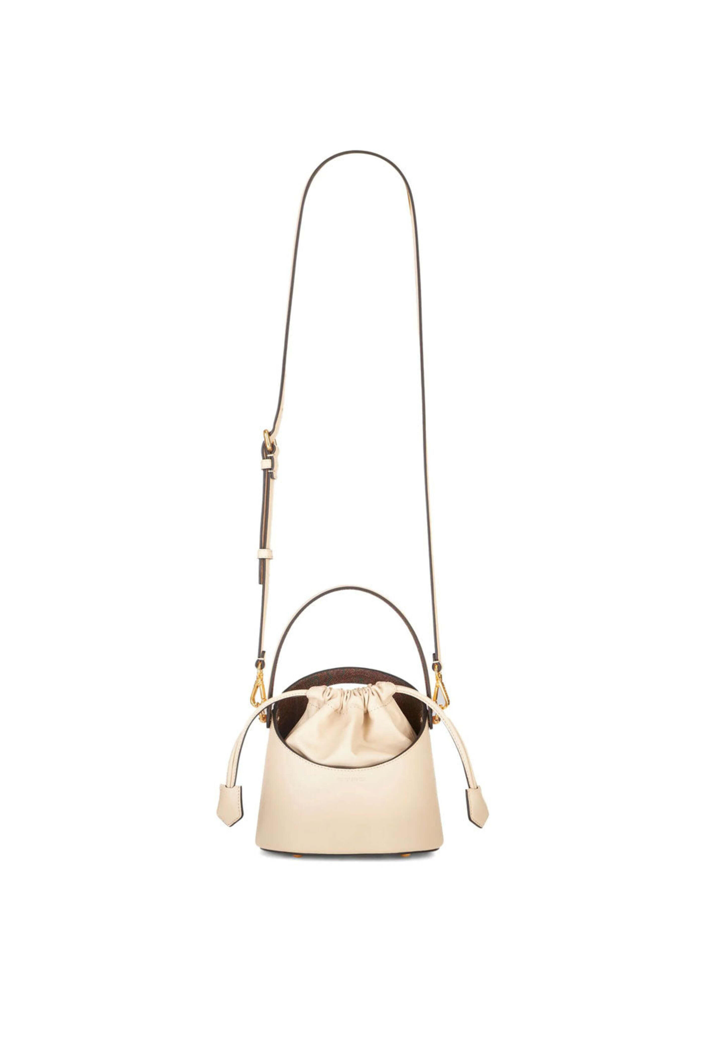 Etro - Saturno Leather Bucket Bag in Cielo | Mitchell Stores