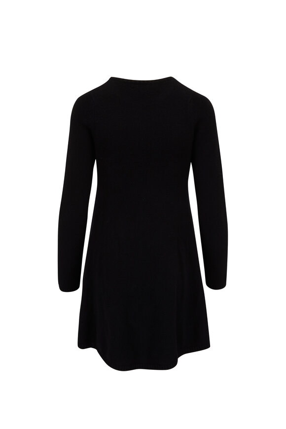 Khaite - Fleurine Black Knit Dress 